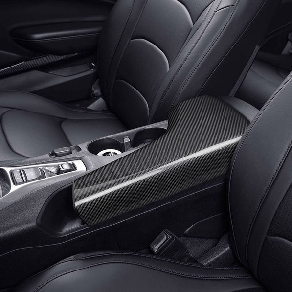 Carbon Center Console Trim - Camaro (2016 - 2024) - Carbon Trim - Texas Carbon