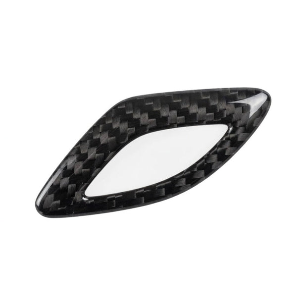 2016-2024 Camaro real carbon fiber door air outlet trim overlay with OEM-style fit