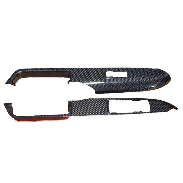Carbon Door Button Trim – Mustang (2015 - 2023) - Carbon Trim - Texas Carbon