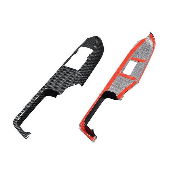 Carbon Door Button Trim – Mustang (2015 - 2023) - Carbon Trim - Texas Carbon