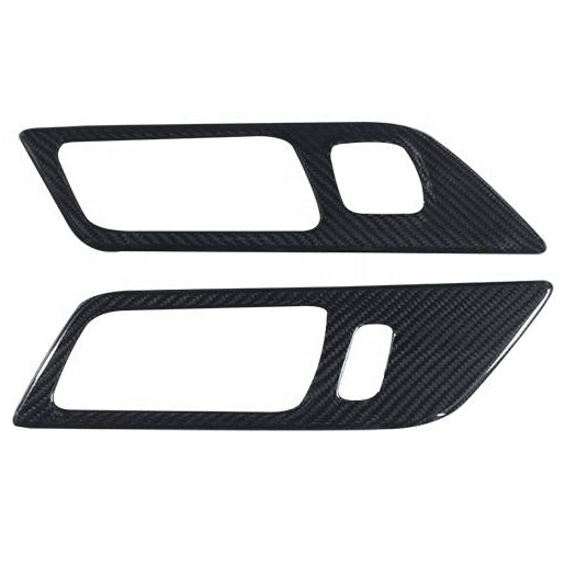 Carbon Door Handle Cover Panel Trim – Mustang (2015 - 2023) - Carbon Trim - Texas Carbon