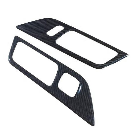 Carbon Door Handle Cover Panel Trim – Mustang (2015 - 2023) - Carbon Trim - Texas Carbon