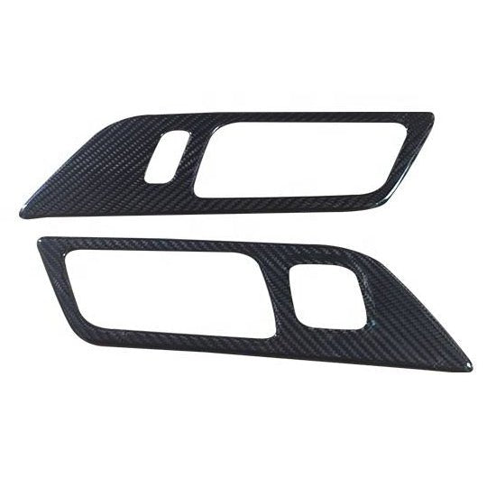 Carbon Door Handle Cover Panel Trim – Mustang (2015 - 2023) - Carbon Trim - Texas Carbon