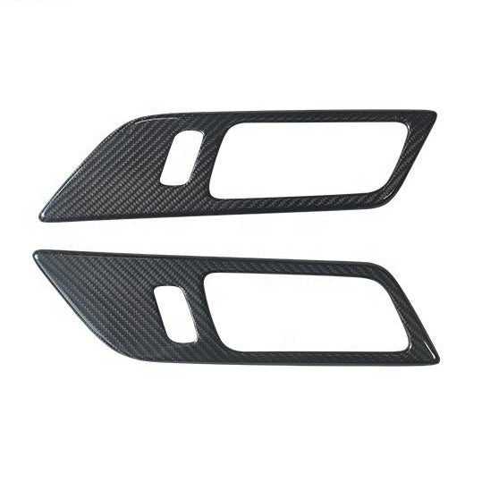 Carbon Door Handle Cover Panel Trim – Mustang (2015 - 2023) - Carbon Trim - Texas Carbon