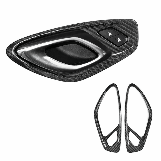 Carbon Door Handle Trim - Camaro (2016 - 2024) - Carbon Trim - Texas Carbon