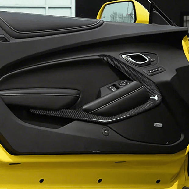 Carbon Door Trim - Camaro (2016 - 2024) - Carbon Trim - Texas Carbon