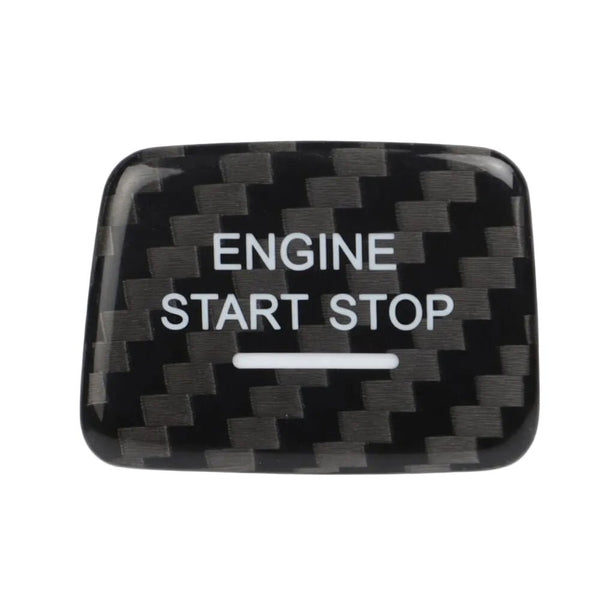 2016-2024 6th Gen Camaro real carbon fiber start stop button trim overlay