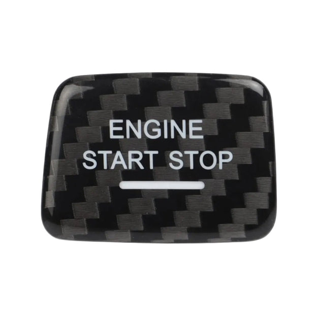 2016-2024 6th Gen Camaro real carbon fiber start stop button trim overlay