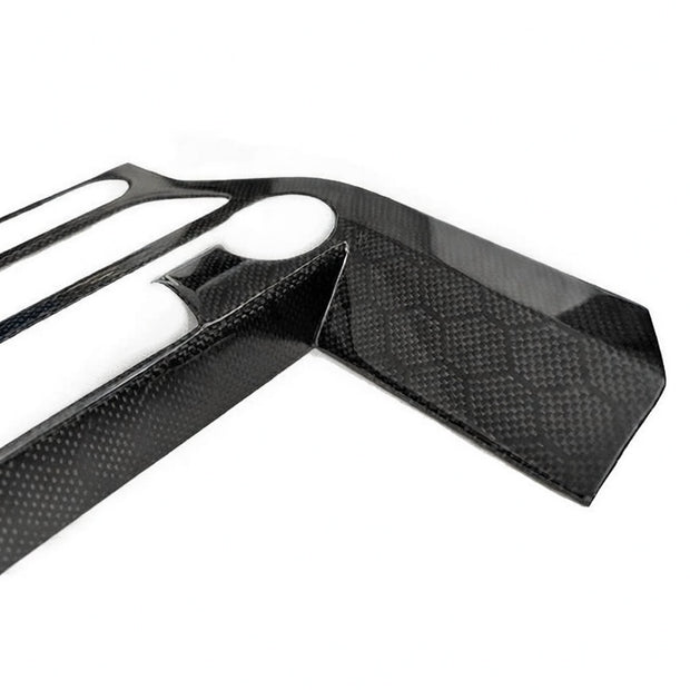 Carbon Fiber Center Stack Screen Surround Trim – Mustang (2015 - 2023) - Carbon Trim - Texas Carbon