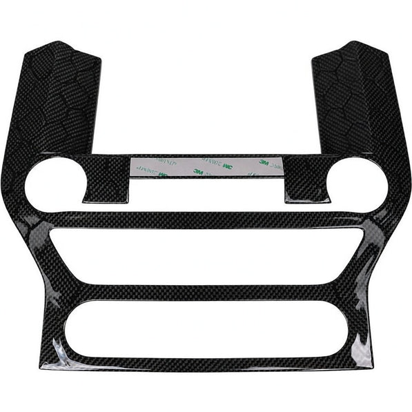Carbon Fiber Center Stack Screen Surround Trim – Mustang (2015 - 2023) - Carbon Trim - Texas Carbon
