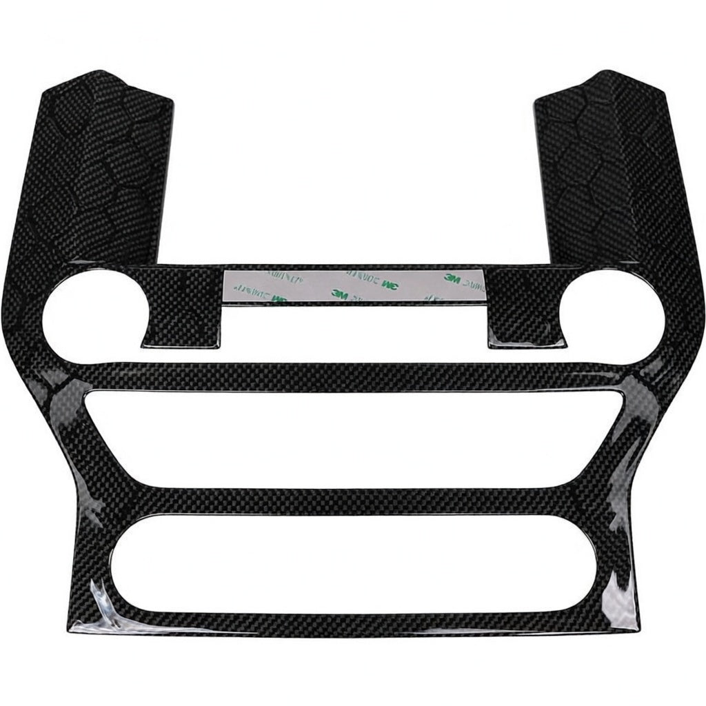 Carbon Fiber Center Stack Screen Surround Trim – Mustang (2015 - 2023) - Carbon Trim - Texas Carbon