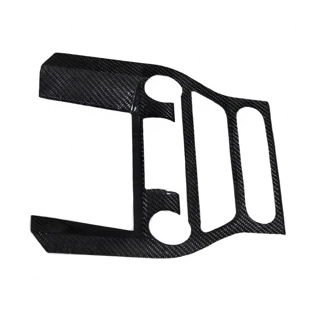 Carbon Fiber Center Stack Screen Surround Trim – Mustang (2015 - 2023) - Carbon Trim - Texas Carbon