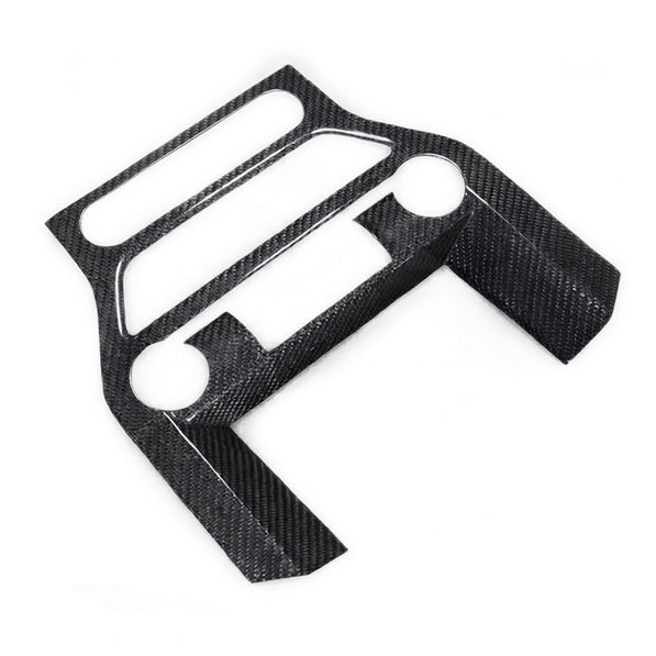 Carbon Fiber Center Stack Screen Surround Trim – Mustang (2015 - 2023) - Carbon Trim - Texas Carbon