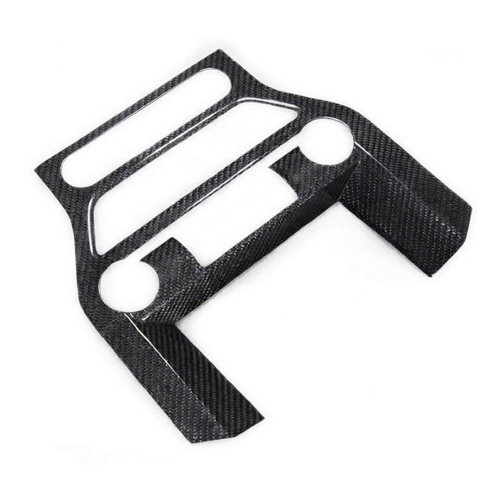 Carbon Fiber Center Stack Screen Surround Trim – Mustang (2015 - 2023) - Carbon Trim - Texas Carbon
