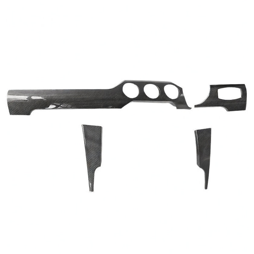 Carbon Fiber Dash Trim Kit - Mustang (2015 - 2023) - Carbon Trim - Texas Carbon