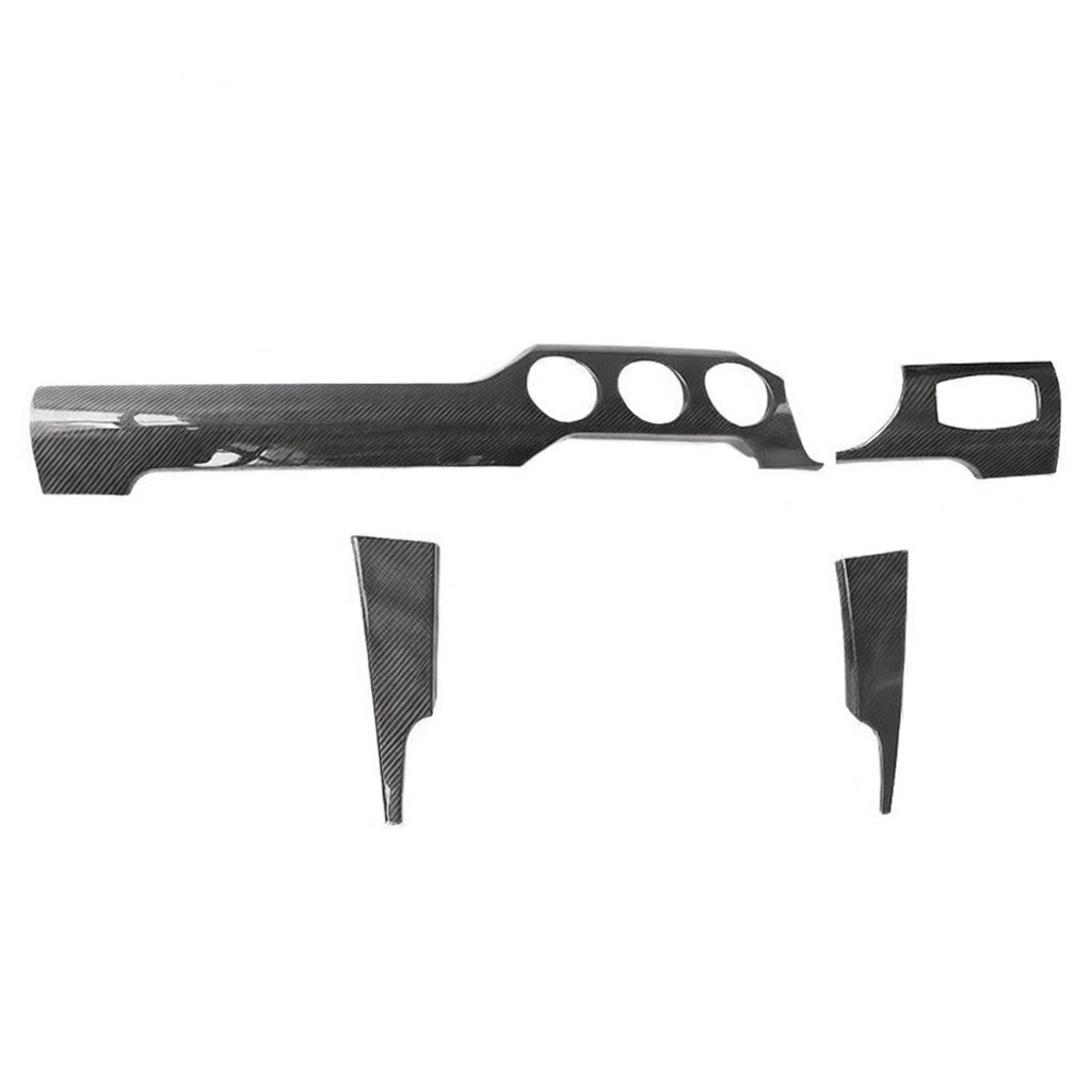 Carbon Fiber Dash Trim Kit - Mustang (2015 - 2023) - Carbon Trim - Texas Carbon