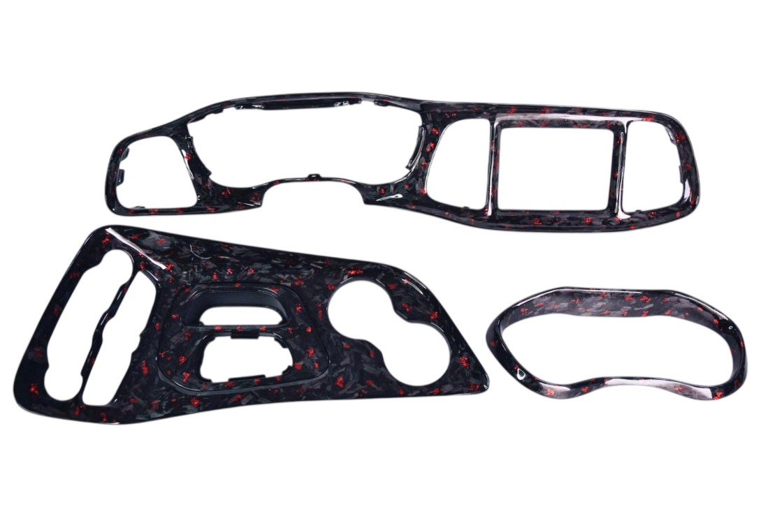 Carbon Fiber Full Dash & Center Console Replacement – Charger / Challenger (2014–2023) - Carbon Trim - Texas Carbon