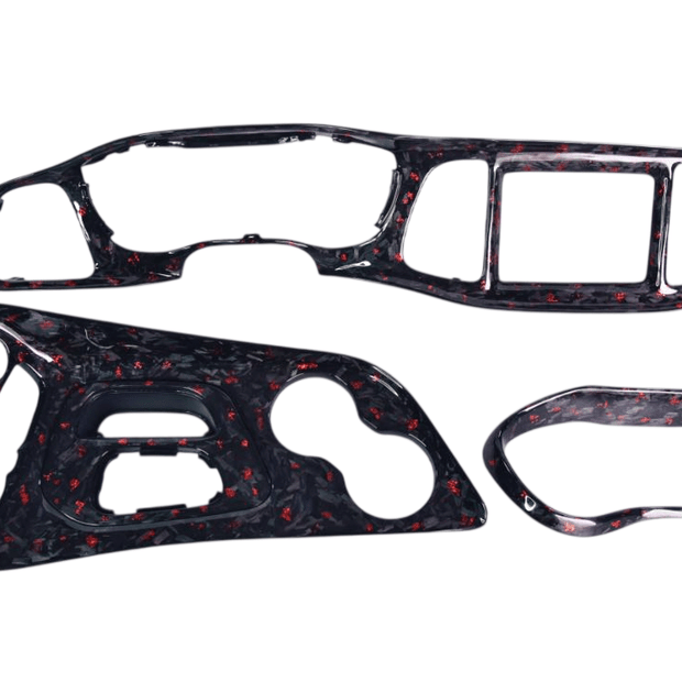 Carbon Fiber Full Dash & Center Console Replacement – Charger / Challenger (2014–2023) - Carbon Trim - Texas Carbon