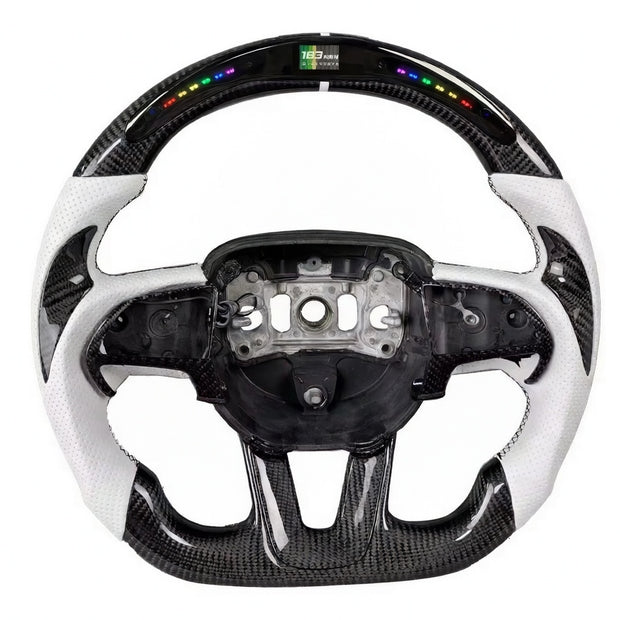 Carbon Fiber Steering Wheel - Challenger, Charger, Durango, Jeep - Steering wheel - Texas Carbon