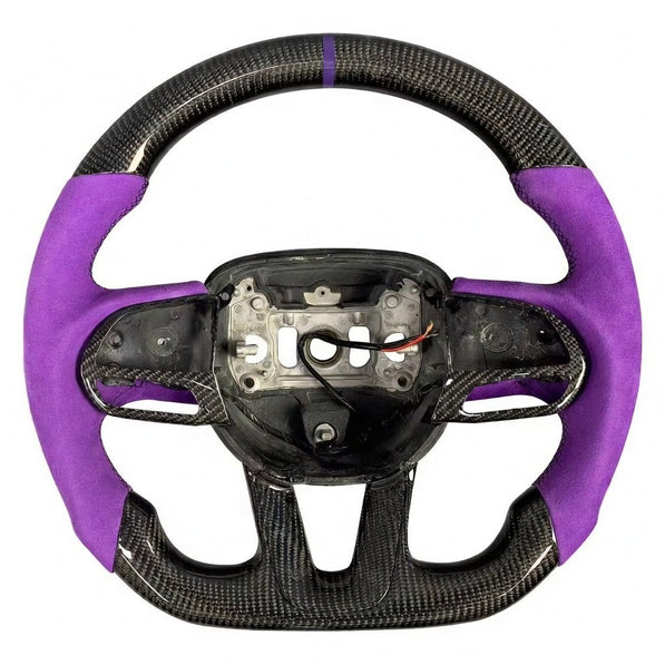 Carbon Fiber Steering Wheel - Challenger, Charger, Durango, Jeep - Steering wheel - Texas Carbon