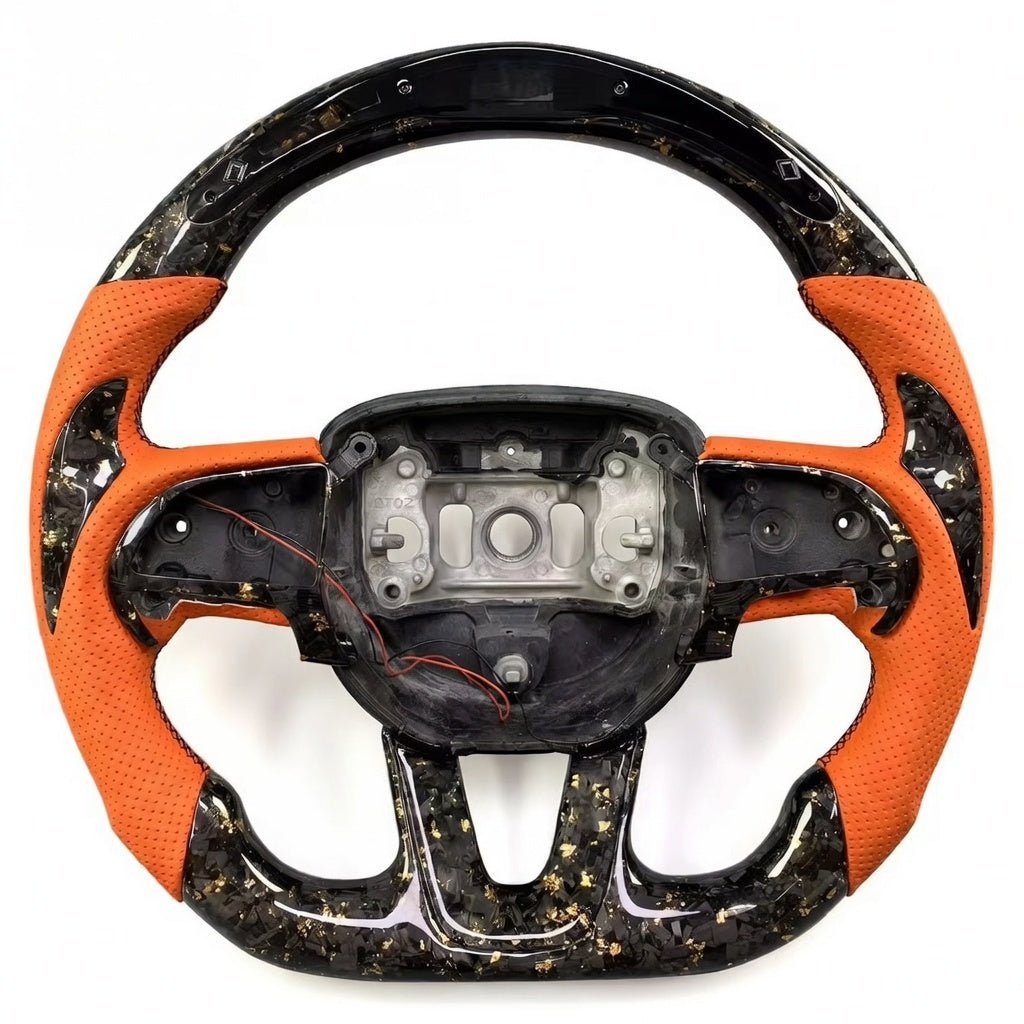Carbon Fiber Steering Wheel - Challenger, Charger, Durango, Jeep - Steering wheel - Texas Carbon