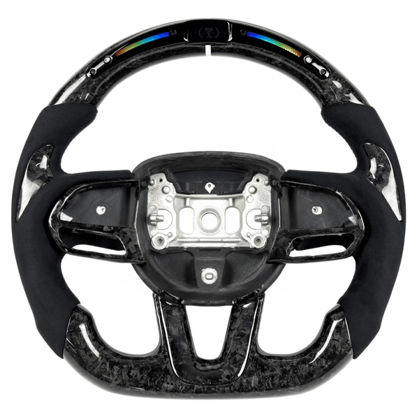 Carbon Fiber Steering Wheel - Challenger, Charger, Durango, Jeep - Steering wheel - Texas Carbon