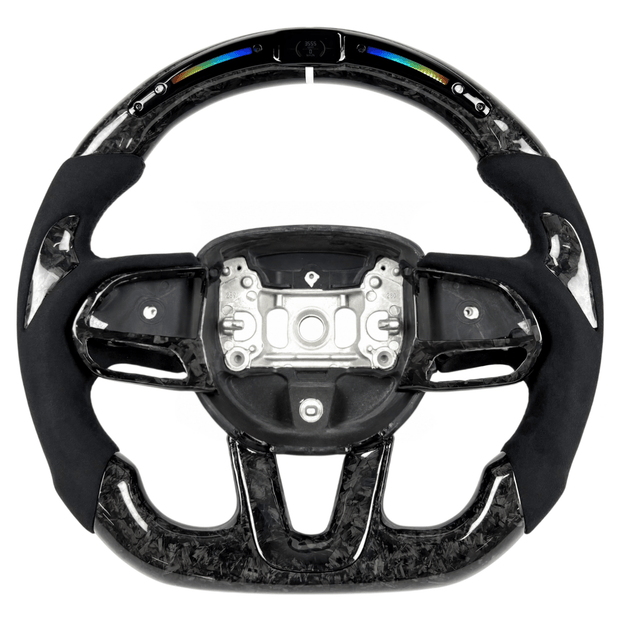Carbon Fiber Steering Wheel - Challenger, Charger, Durango, Jeep - Steering wheel - Texas Carbon