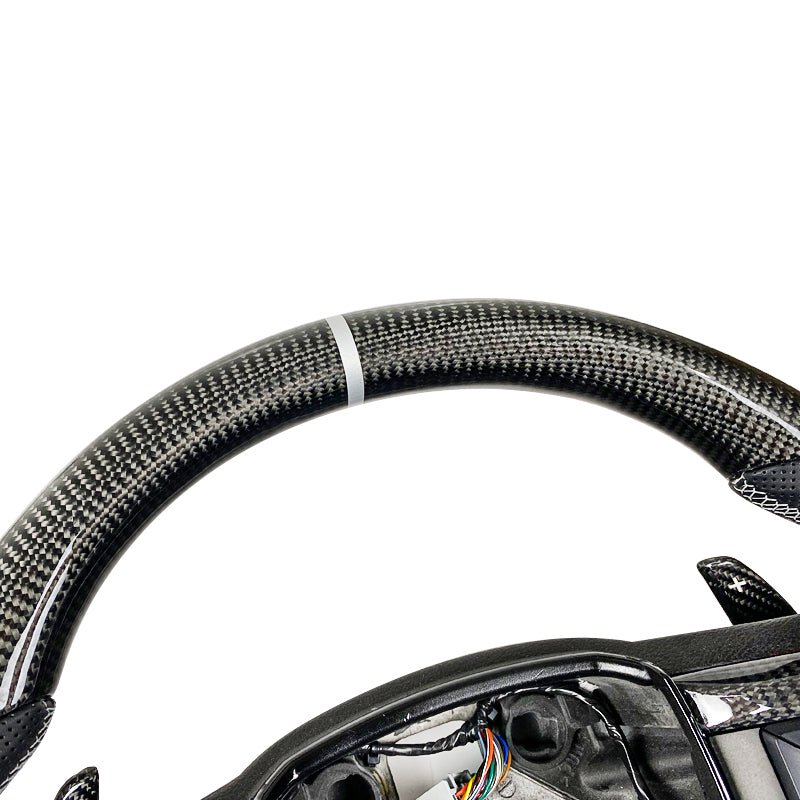 Carbon Fiber Steering Wheel - Ford F - 150 (2015–2020) - Steering wheel - Texas Carbon