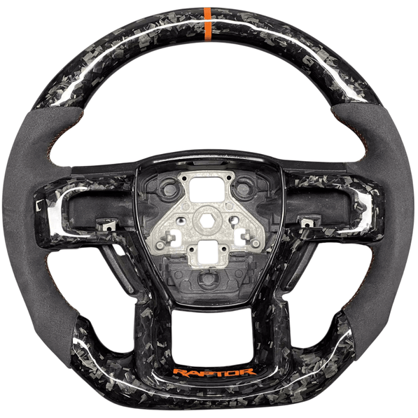 Carbon Fiber Steering Wheel - Ford F - 150 (2015–2020) - Steering wheel - Texas Carbon