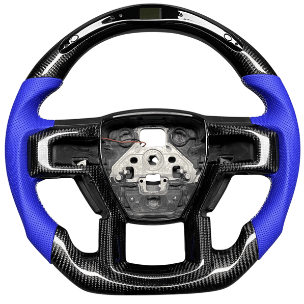 Carbon Fiber Steering Wheel - Ford F - 150 (2015–2020) - Steering wheel - Texas Carbon