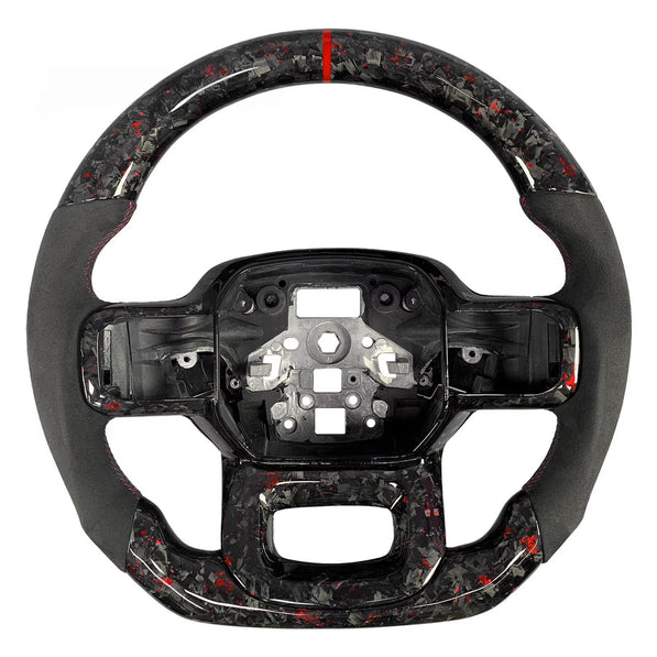 Carbon Fiber Steering Wheel - Ford F - 150 (2021+) - Steering wheel - Texas Carbon