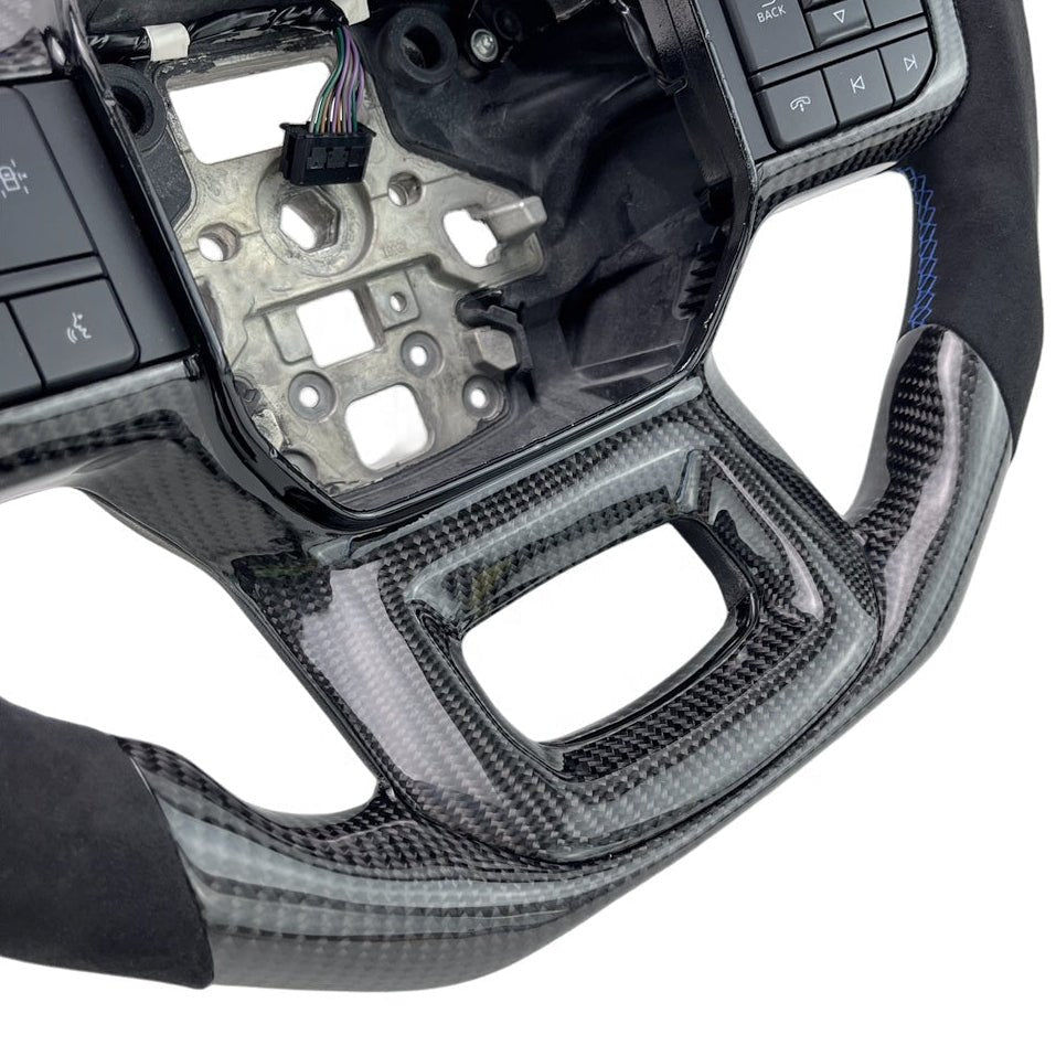 Carbon Fiber Steering Wheel - Ford F - 150 (2021+) - Steering wheel - Texas Carbon