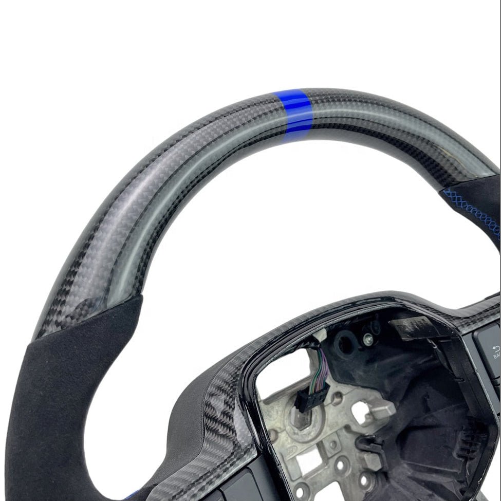 Carbon Fiber Steering Wheel - Ford F - 150 (2021+) - Steering wheel - Texas Carbon