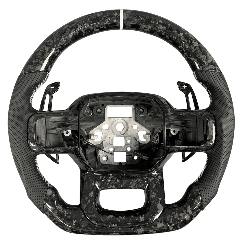 Carbon Fiber Steering Wheel - Ford F - 150 (2021+) - Steering wheel - Texas Carbon