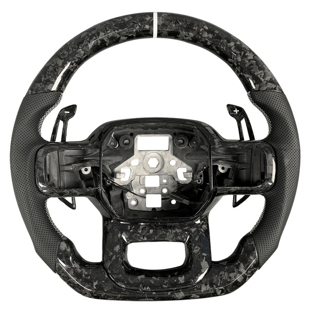 Carbon Fiber Steering Wheel - Ford F - 150 (2021+) - Steering wheel - Texas Carbon
