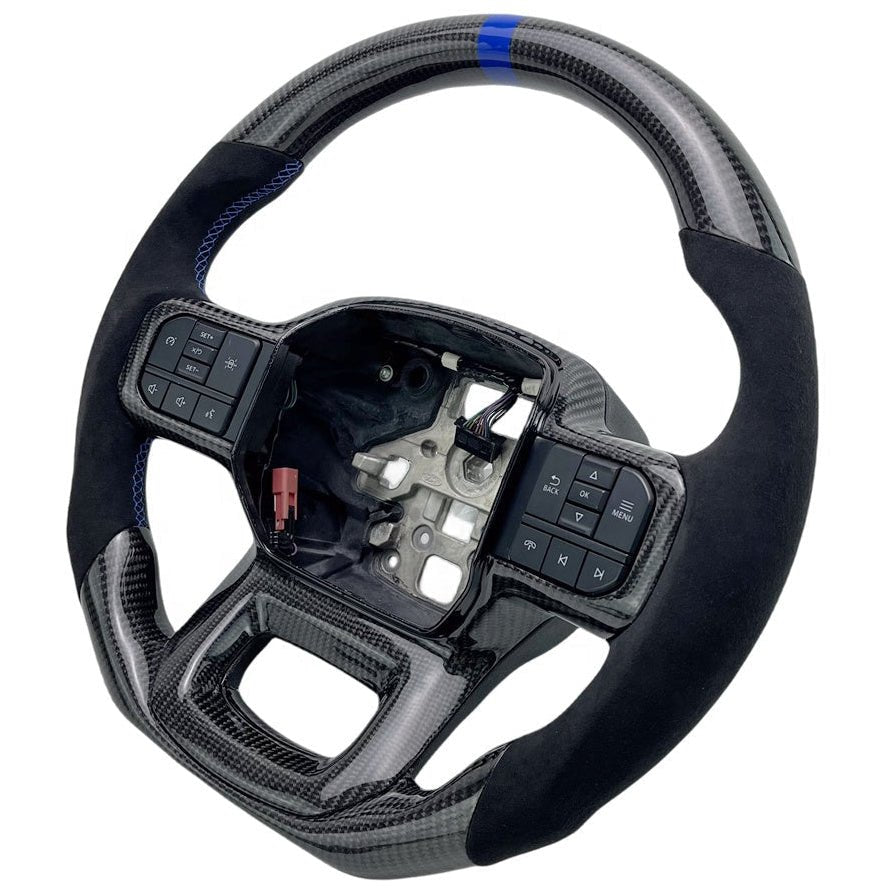 Carbon Fiber Steering Wheel - Ford F - 150 (2021+) - Steering wheel - Texas Carbon