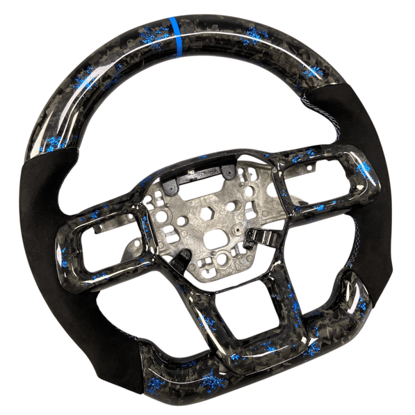 Carbon Fiber Steering Wheel - Ford Mustang S650 (2024+) - Steering wheel - Texas Carbon