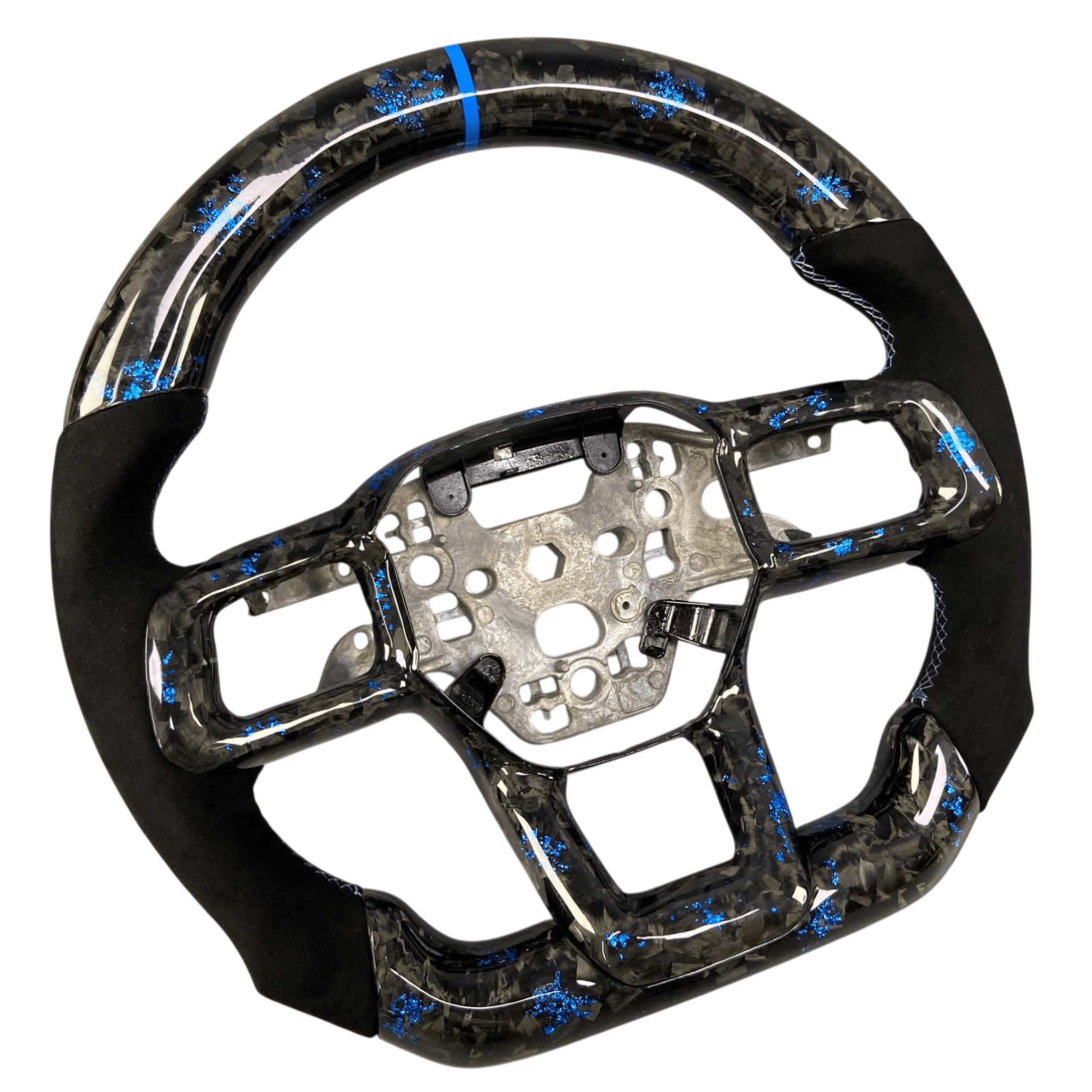 Carbon Fiber Steering Wheel - Ford Mustang S650 (2024+) - Steering wheel - Texas Carbon
