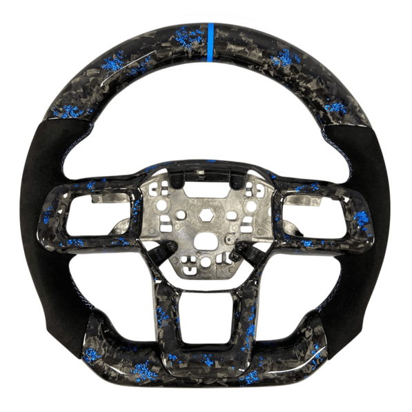 Carbon Fiber Steering Wheel - Ford Mustang S650 (2024+) - Steering wheel - Texas Carbon