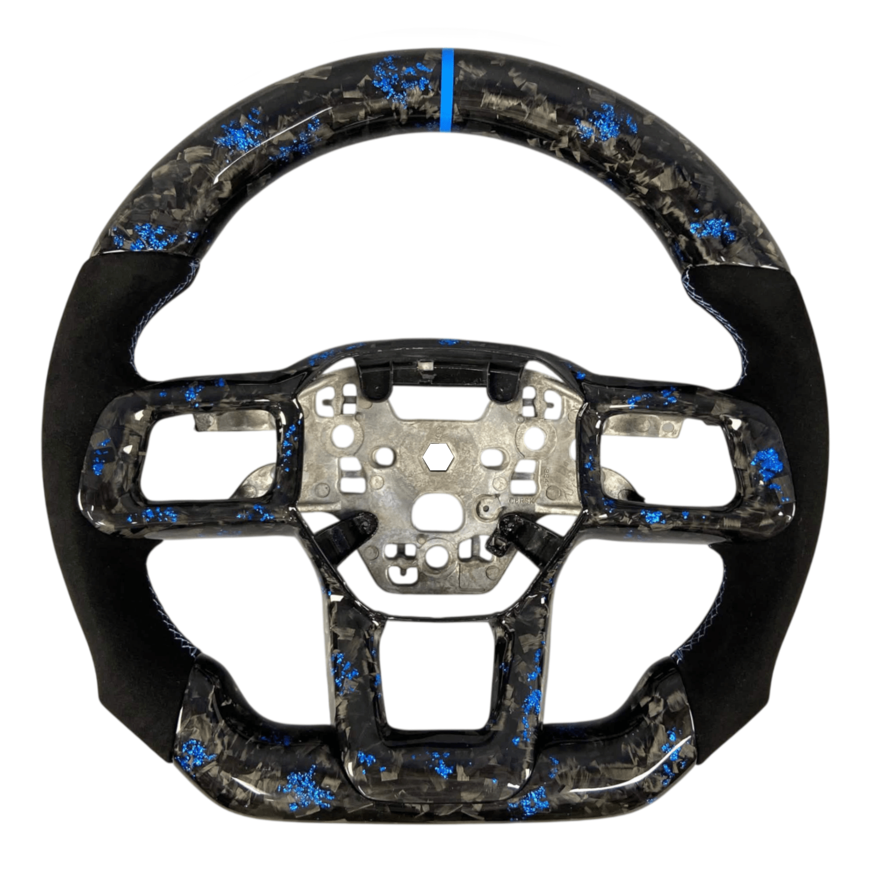 Carbon Fiber Steering Wheel - Ford Mustang S650 (2024+) - Steering wheel - Texas Carbon