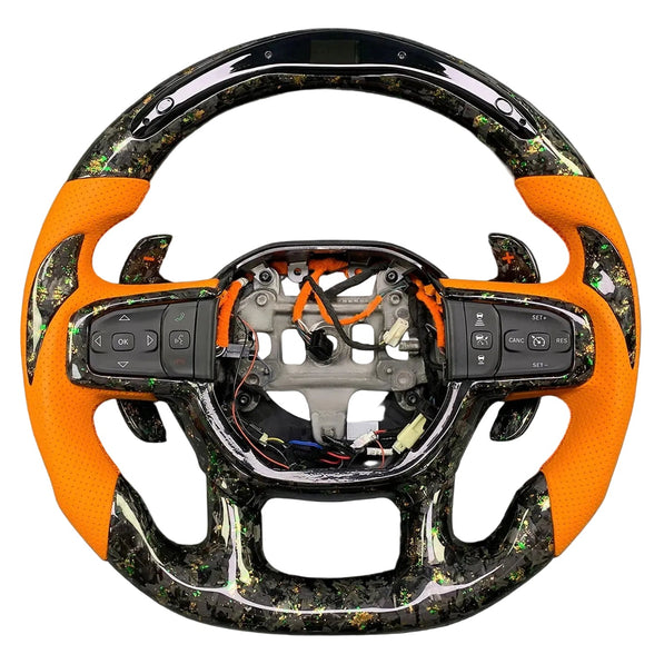 Carbon Fiber Steering Wheel - RAM TRX / 1500 (2021–2024) - Steering wheel - Texas Carbon