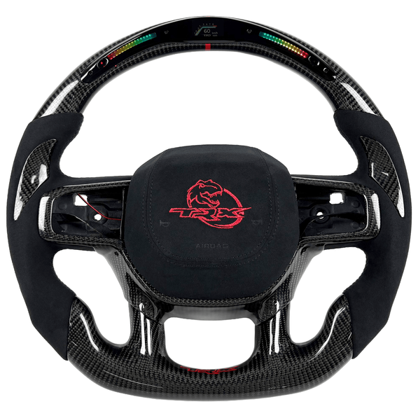 Carbon Fiber Steering Wheel - RAM TRX / 1500 (2021–2024) - Steering wheel - Texas Carbon