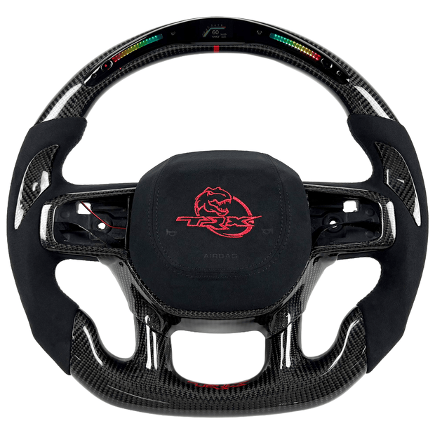 Carbon Fiber Steering Wheel - RAM TRX / 1500 (2021–2024) - Steering wheel - Texas Carbon