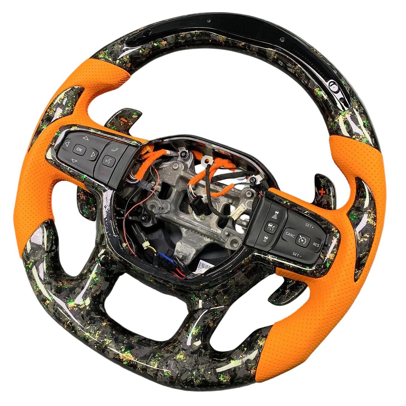 Carbon Fiber Steering Wheel - RAM TRX / 1500 (2021–2024) - Steering wheel - Texas Carbon
