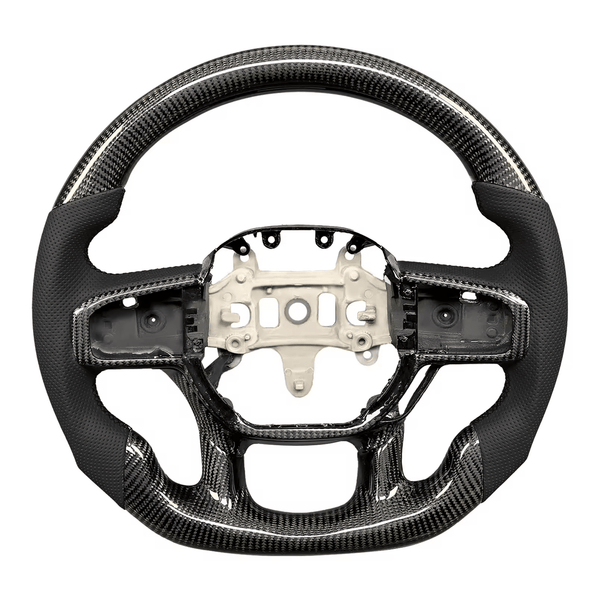 Carbon Fiber Steering Wheel - RAM TRX / 1500 (2021–2024) - Steering wheel - Texas Carbon