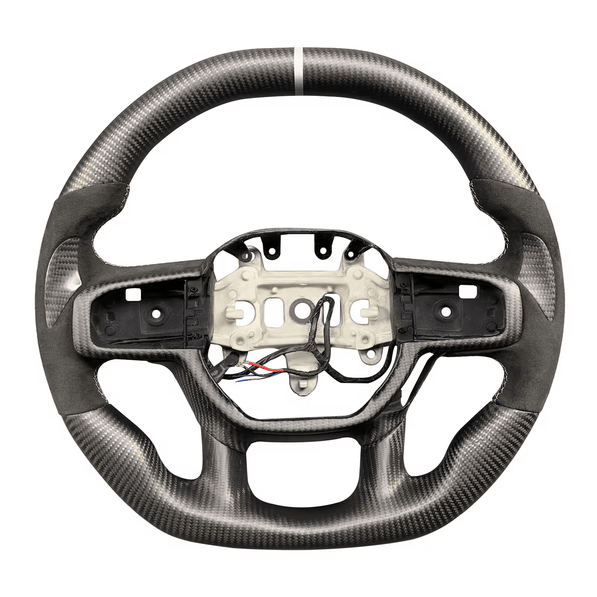 Carbon Fiber Steering Wheel - RAM TRX / 1500 (2021–2024) - Steering wheel - Texas Carbon