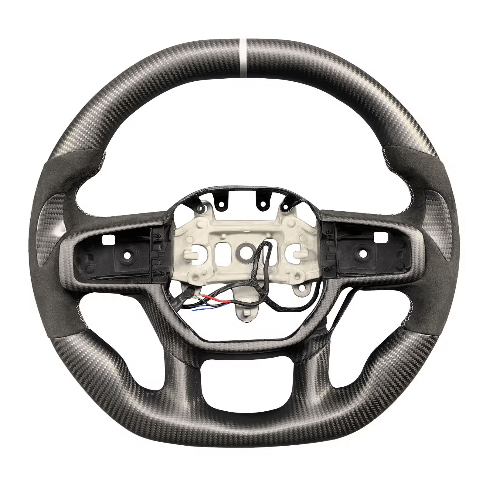 Carbon Fiber Steering Wheel - RAM TRX / 1500 (2021–2024) - Steering wheel - Texas Carbon
