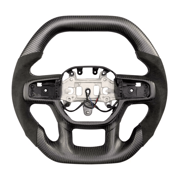 Carbon Fiber Steering Wheel - RAM TRX / 1500 (2021–2024) - Steering wheel - Texas Carbon