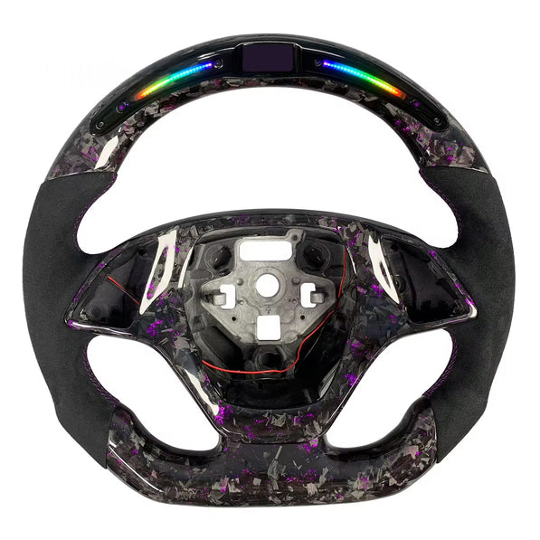 Carbon Fiber Steering wheel - Chevrolet Corvette C7 (2014 - 2019) - Steering wheel - Texas Carbon