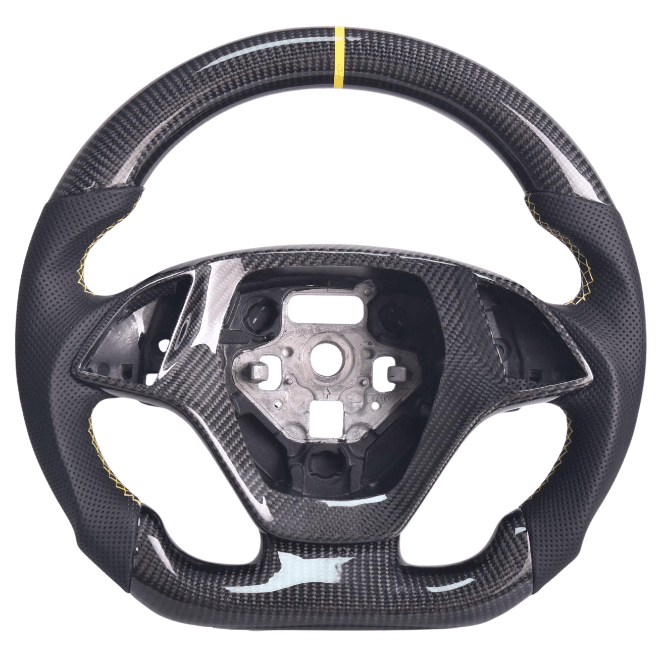 Carbon Fiber Steering wheel - Chevrolet Corvette C7 (2014 - 2019) - Steering wheel - Texas Carbon